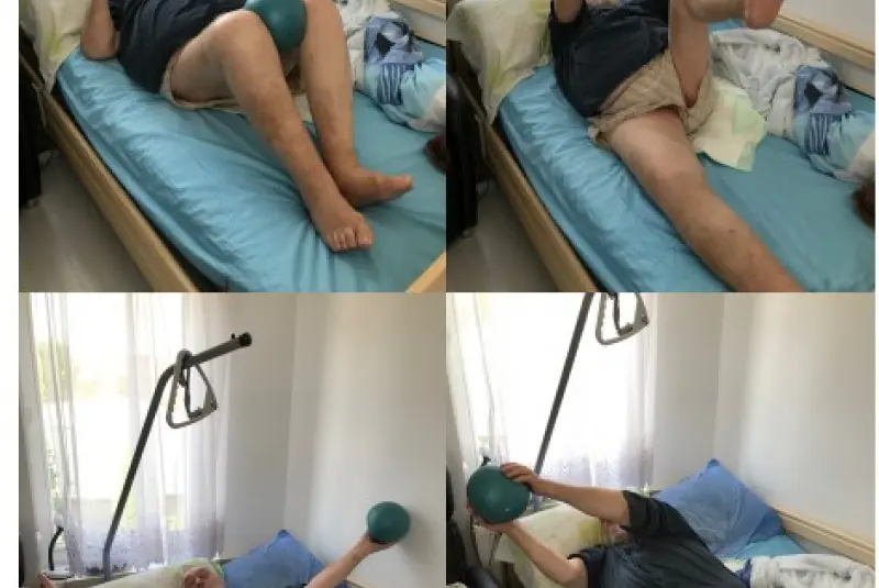  Odborné články / Pohyb vo vyššom veku a rehabilitácia – základné cviky - foto